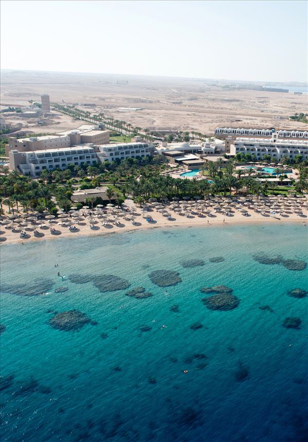 A resort in the red sea