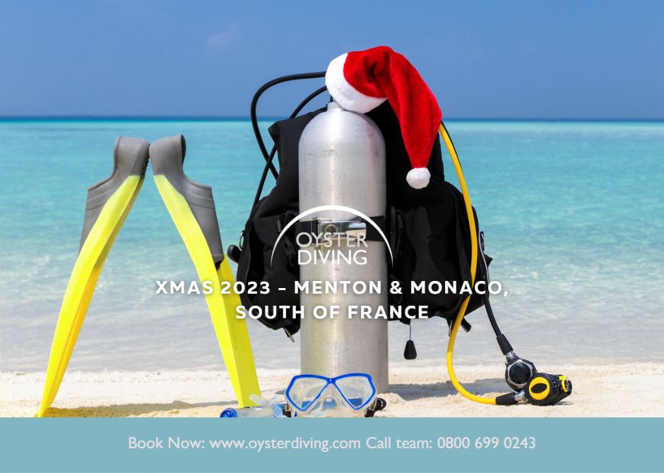 XMAS-2023 -MENTON - MONACO-SOUTH-OF -FRANCE-by-Oyster-diving