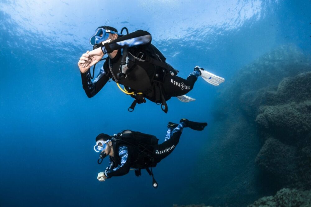 scuba diving shop