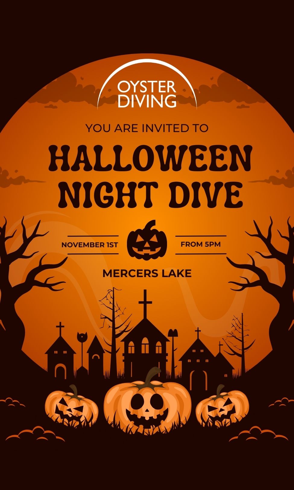 Halloween night dive