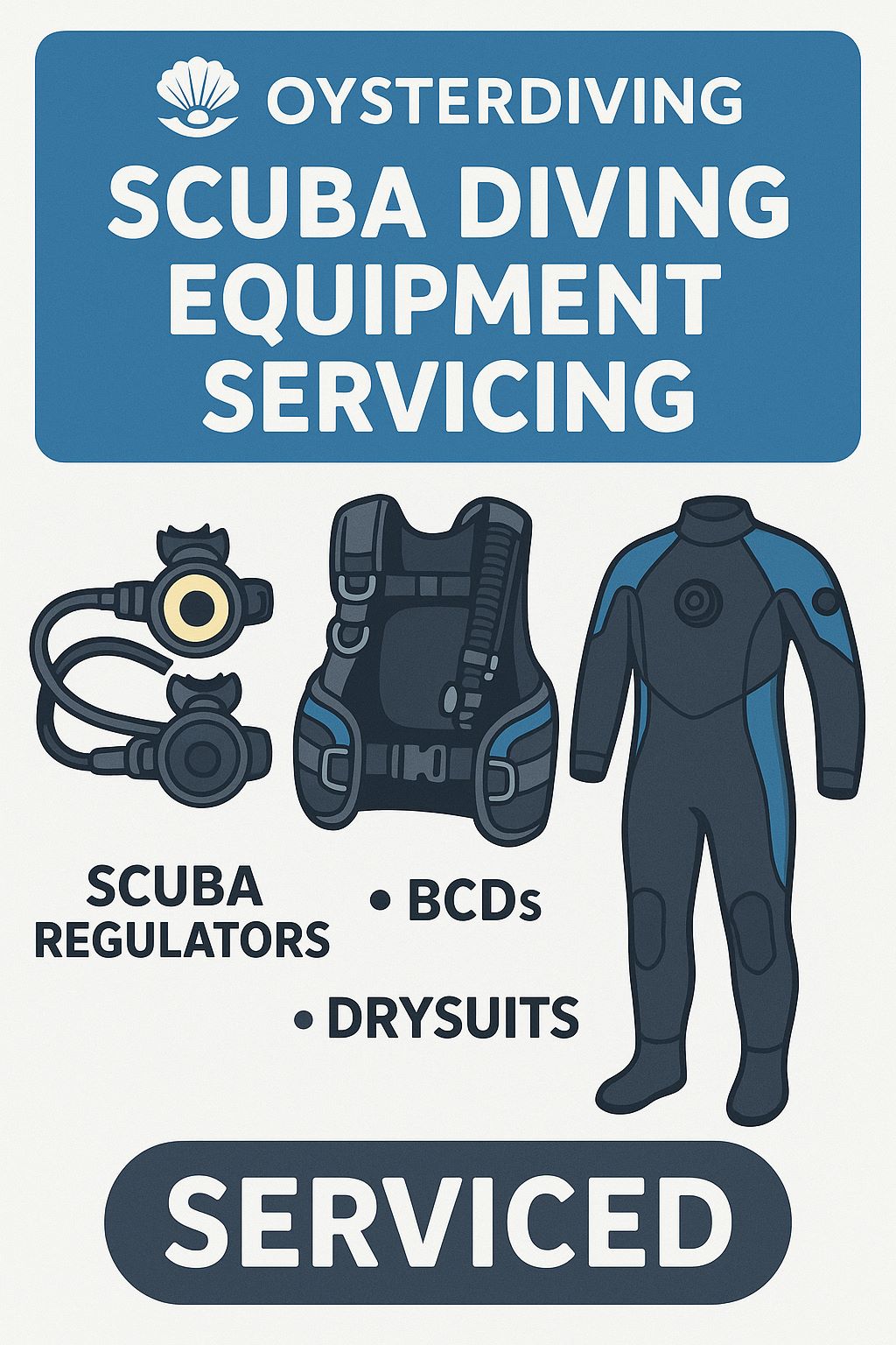 scuba diving equipment servicing