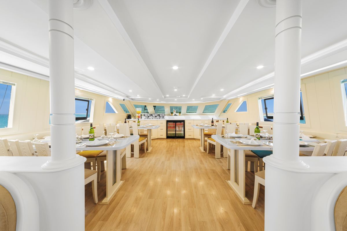 SS Contessa Red Sea -Luxury Liveaboard restaurant