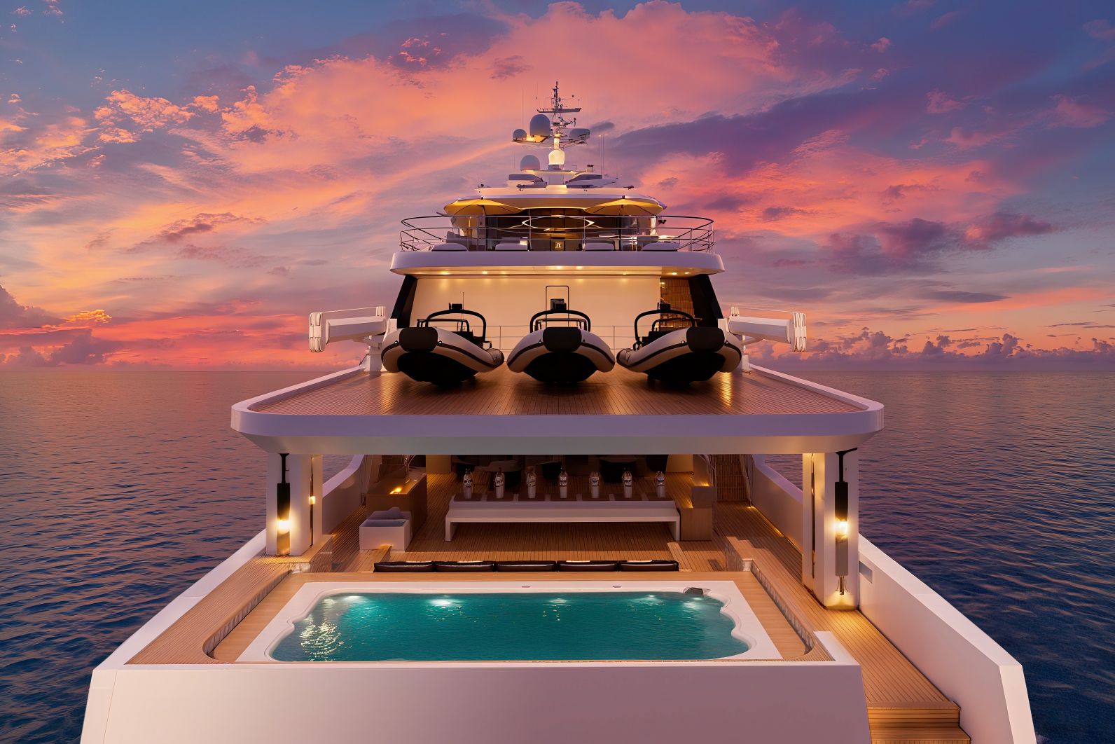 Blue Pearl Indonesia Liveaboard pool