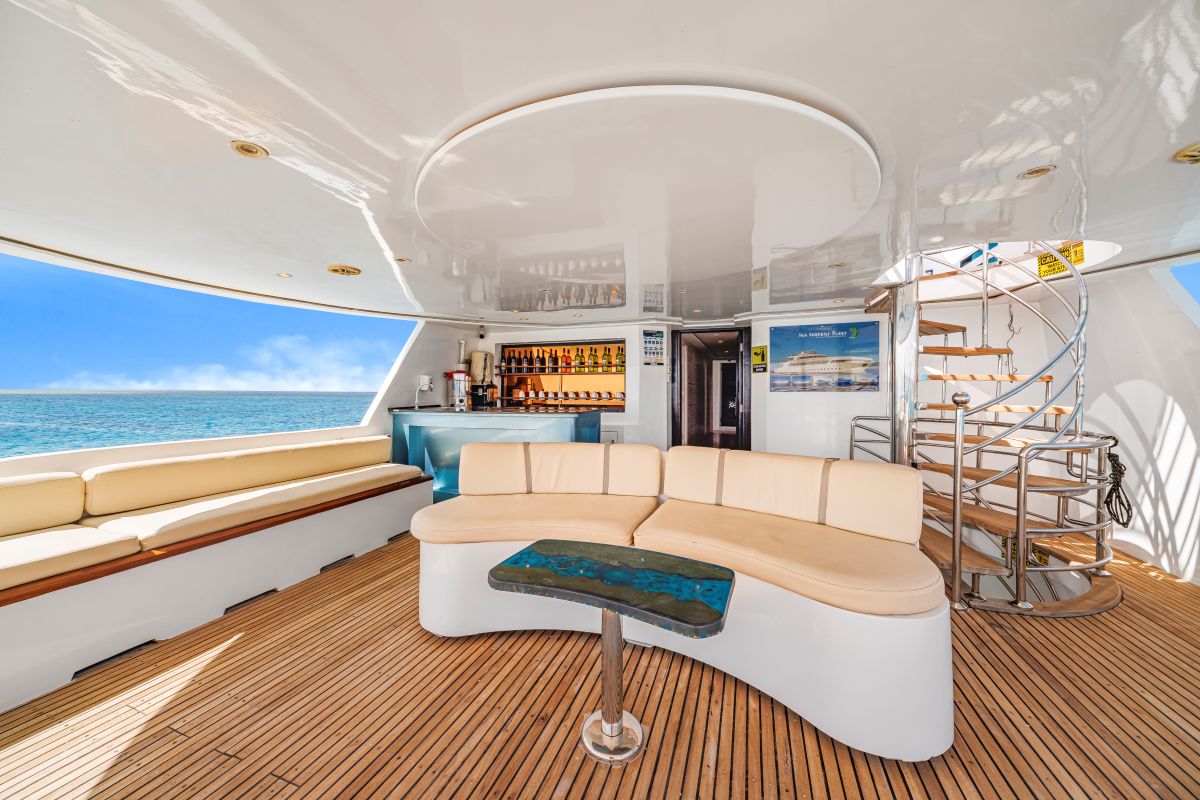 sea serpent excellence red sea luxury liveaboard bar