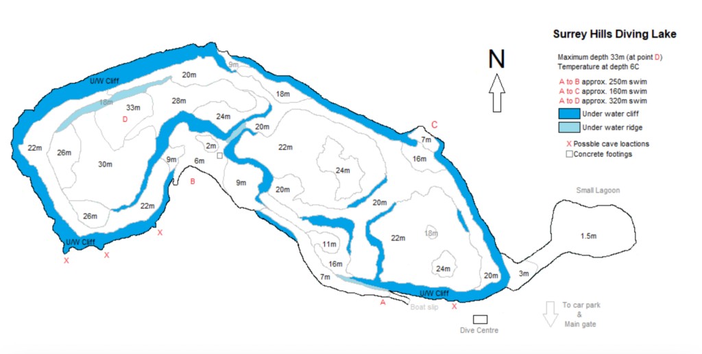 tapwood lake map