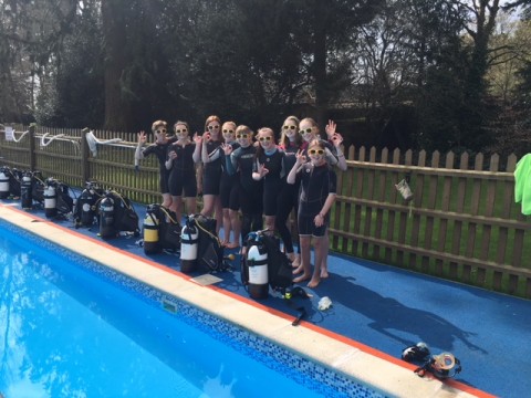 Learning to scuba dive in Brighton and Hove